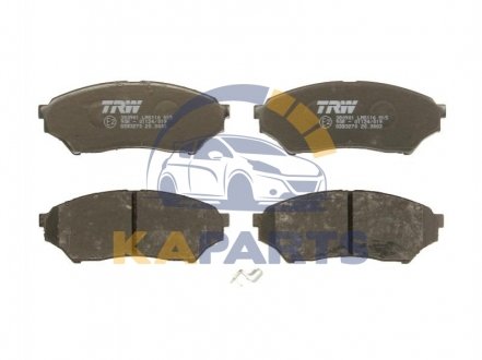 GDB3270 TRW Тормозные колодки, дискові