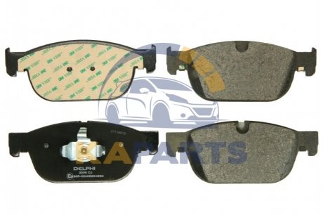 Тормозные колодки, дискові LP3256