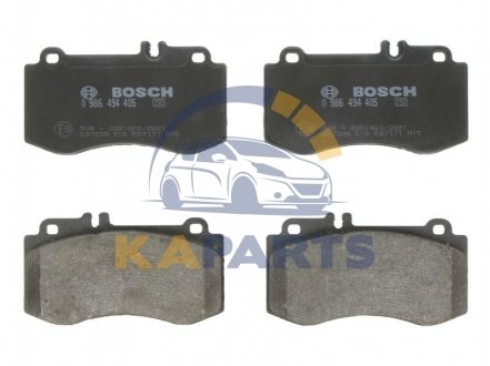 0 986 494 405 BOSCH Гальмівні колодки дискові