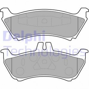 LP1692 Delphi Тормозные колодки, дискові