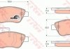 GDB1654 TRW Колодки тормозные дисковые передние Fiat Stilo (04-), Grande Punto, Doblo 05, Bravo (-07) (GDB1654) TRW (фото 1)