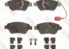 GDB1654 TRW Колодки тормозные дисковые передние Fiat Stilo (04-), Grande Punto, Doblo 05, Bravo (-07) (GDB1654) TRW (фото 2)