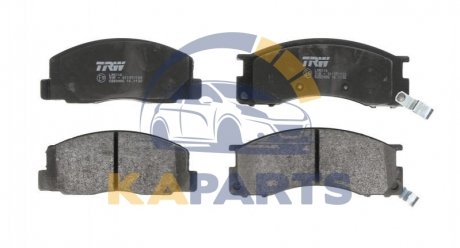 GDB3086 TRW Тормозные колодки, дискові