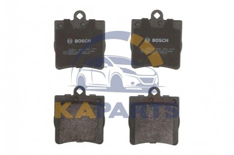 0 986 494 016 BOSCH Гальмівні колодки дискові