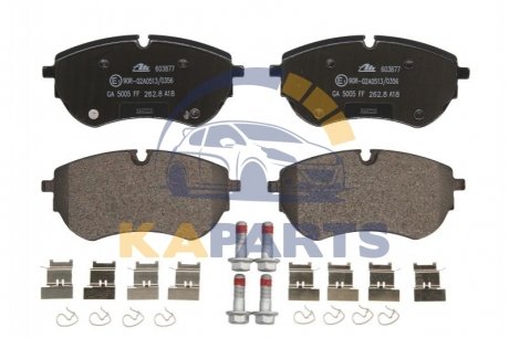 13.0460-3877.2 ATE Гальмівні колодки, дискові