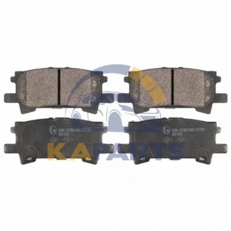 ADT342154 BLUE PRINT К-т колодок гальмівних