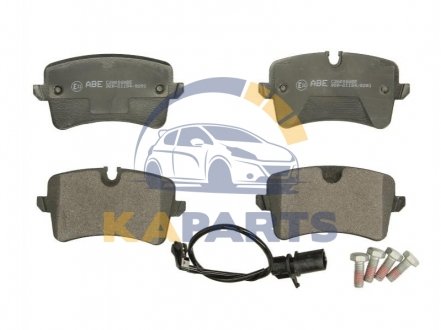 C2A006ABE ABE Тормозные колодки, дискові