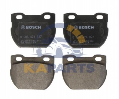 0 986 424 827 BOSCH Гальмівні колодки, дискові