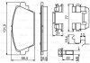 0 986 494 629 BOSCH Тормозные колодки, дискові (фото 8)