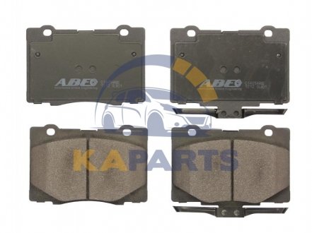 C14054ABE ABE Тормозные колодки, дискові