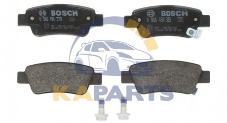 0 986 494 329 BOSCH Гальмівні колодки дискові