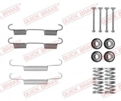 105-0896 QUICK BRAKE Монтажный комплект колодки