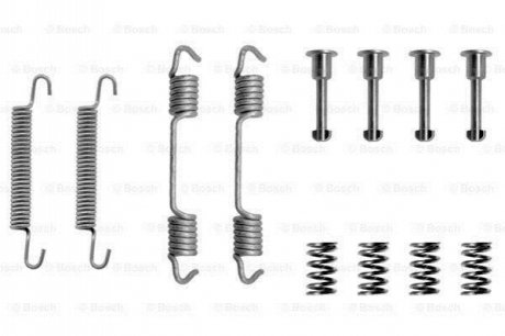 1 987 475 136 BOSCH Монтажний к-кт гальмівних колодок