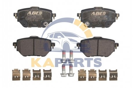 C22047ABE ABE Тормозные колодки, дискові