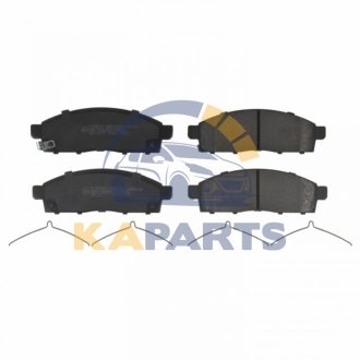 ADC44272 BLUE PRINT Гальмівні колодки дискові