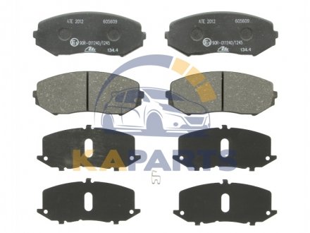 13.0460-5609.2 ATE Колодки гальмівні дискові, к-кт