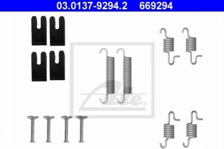 03.0137-9294.2 ATE Комплектуючі для гальмівних колодок