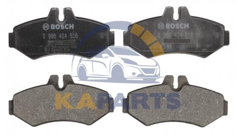 0 986 424 516 BOSCH Гальмівні колодки, дискові