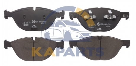 13.0470-7239.2 ATE Колодки гальмівні дискові керамічні, к-кт