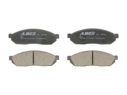 C14004ABE ABE Тормозные колодки, дискові