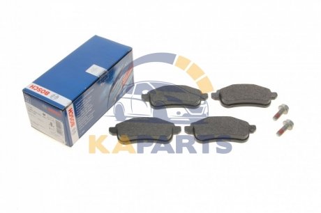 0 986 494 723 BOSCH Комплект тормозных колодок, дисковый тормоз