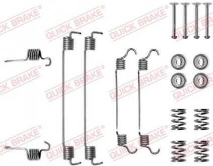 105-0784 QUICK BRAKE Комплект пружинок колодок стояночного гальма