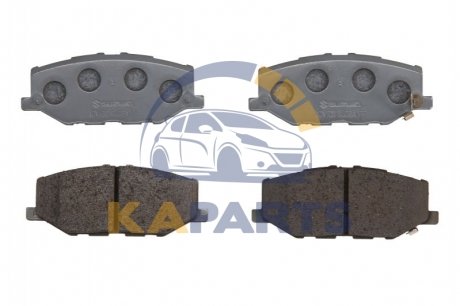 Тормозные колодки, дискові J3608012