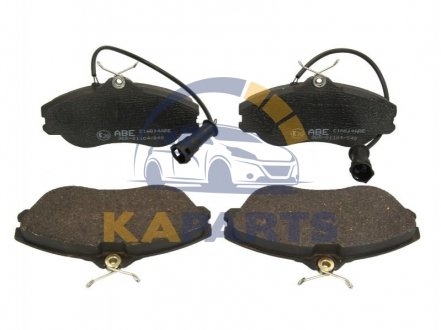 C1A014ABE ABE Тормозные колодки, дискові