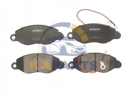 C11087ABE ABE Тормозные колодки, дискові