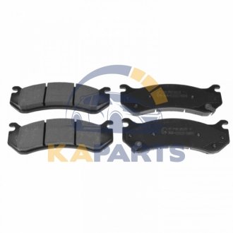 ADA104254 BLUE PRINT Тормозные колодки, дискові