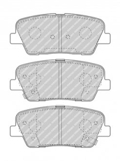 FDB4391 FERODO Гальмівні колодки дискові