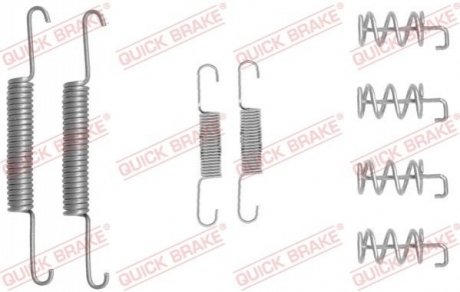 105-0832 QUICK BRAKE Монтажний комплект колодки