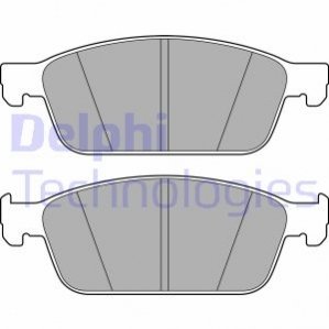 LP2495 Delphi Гальмівні колодки, дискові