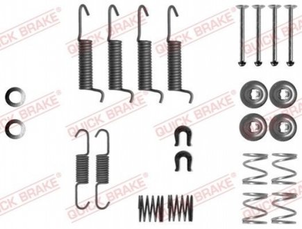 105-0016 QUICK BRAKE Монтажний комплект колодки