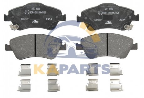 13.0460-5602.2 ATE Колодки гальмівні дискові, к-кт