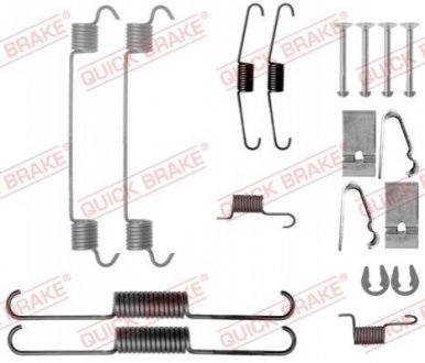 105-0038 QUICK BRAKE Монтажний комплект колодки