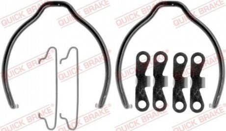 105-0721 QUICK BRAKE Монтажний комплект колодки