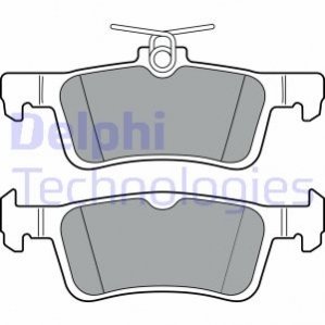 LP3369 Delphi Гальмівні колодки, дискові