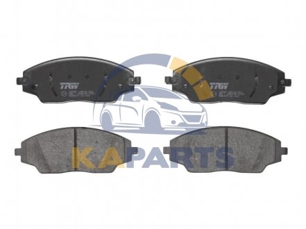 GDB3579 TRW Тормозные колодки, дискові