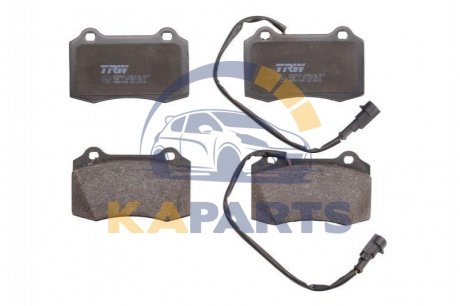 Гальмівні колодки, дискові GDB1392