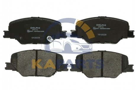 Тормозные колодки, дискові LP3370