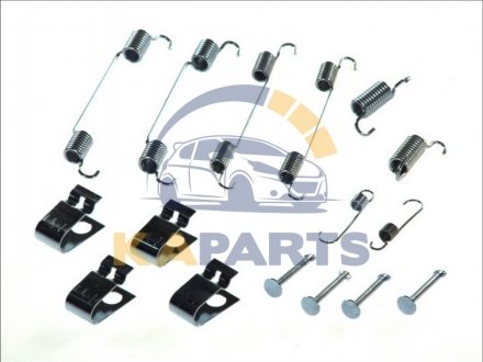 105-0722 QUICK BRAKE Комплект пружинок колодок стояночного гальма