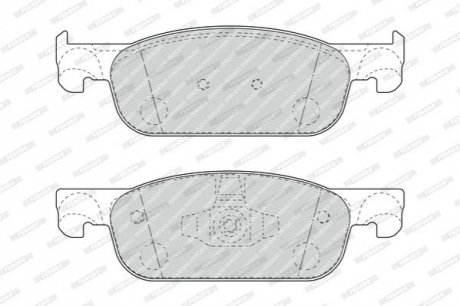FDB4907 FERODO Гальмівні колодки, дискові