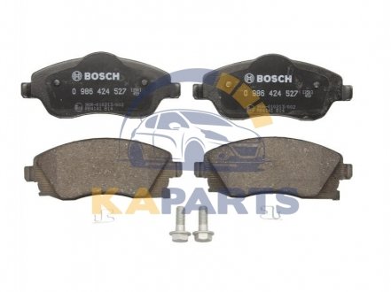 0 986 424 527 BOSCH Гальмівні колодки, дискові