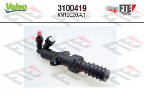 3100419 Valeo Робочий циліндр зчеплення CITROEN/PEUGEOT C4/C5/3008/308/407 "1,6-2,0 "04>>