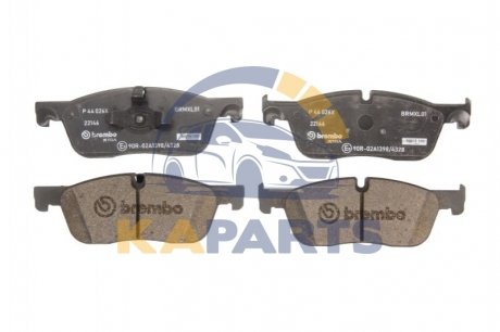 P 44 026X BREMBO Тормозные колодки дисковые