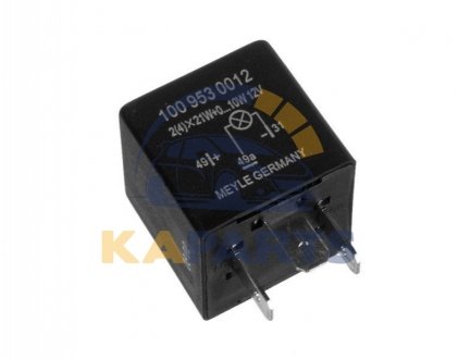 100 953 0012 MEYLE Реле поворотів 12 V  3 контакта