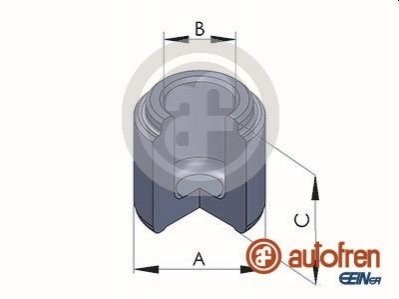 D0-25118 AUTOFREN Поршень циліндра суппорта