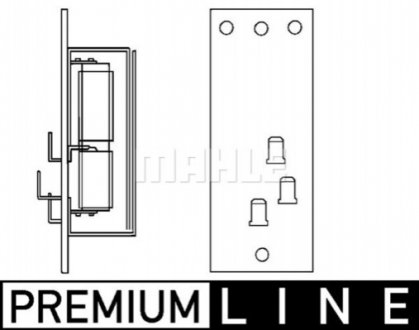 ABR83000P MAHLE / KNECHT Регулятор пічки, MAN F 90/M 90