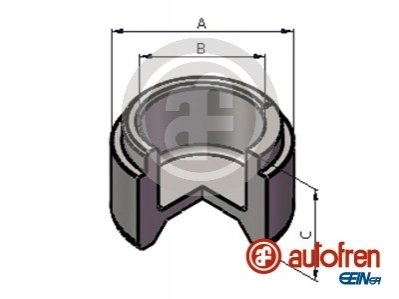 D0-25519 AUTOFREN Поршень циліндра суппорта